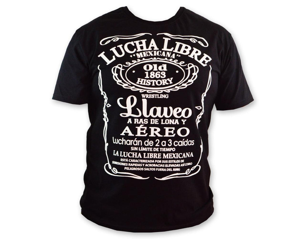 A67 Lucha Libre T shirt Short Sleeve Round Neck - Mr. MaskMan - Wrestling Mask - Luchador Mask - Mexican Wrestler