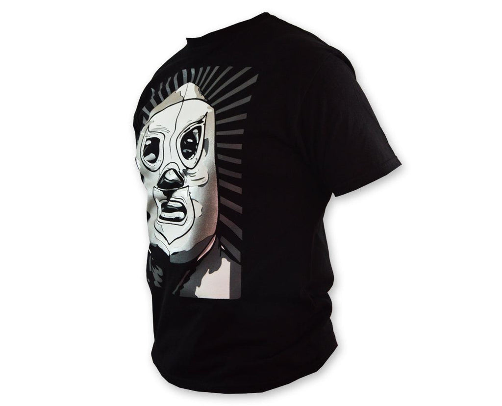 A255 Santo Lucha Libre T shirt Short Sleeve Round Neck - Mr. MaskMan - Wrestling Mask - Luchador Mask - Mexican Wrestler