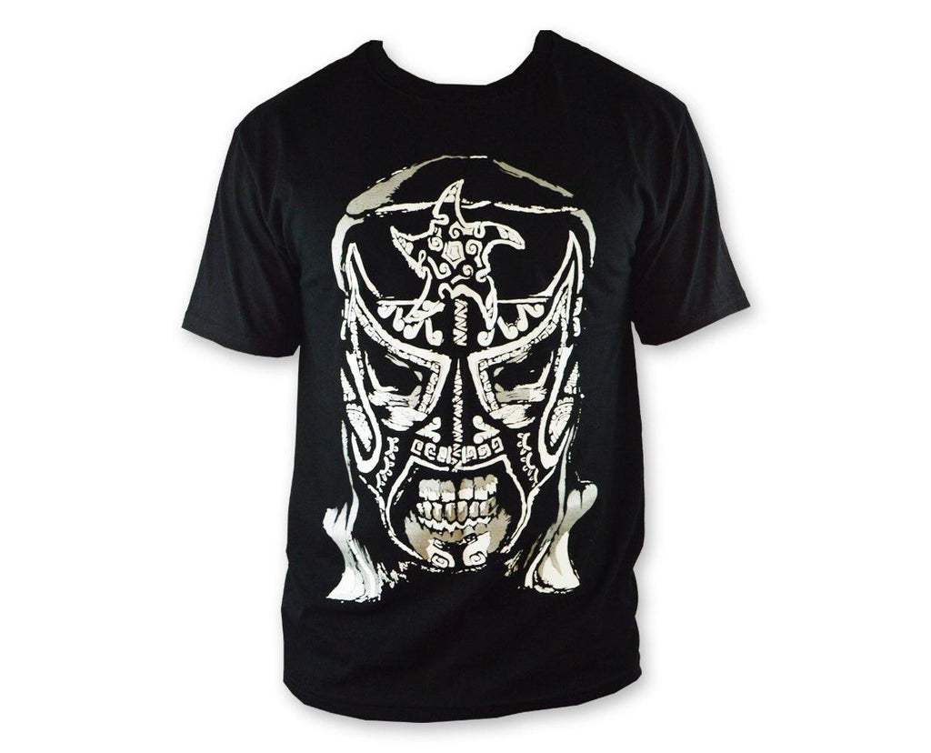 A197 Pentagono Lucha Libre T shirt Short Sleeve Round Neck - Mr. MaskMan - Wrestling Mask - Luchador Mask - Mexican Wrestler