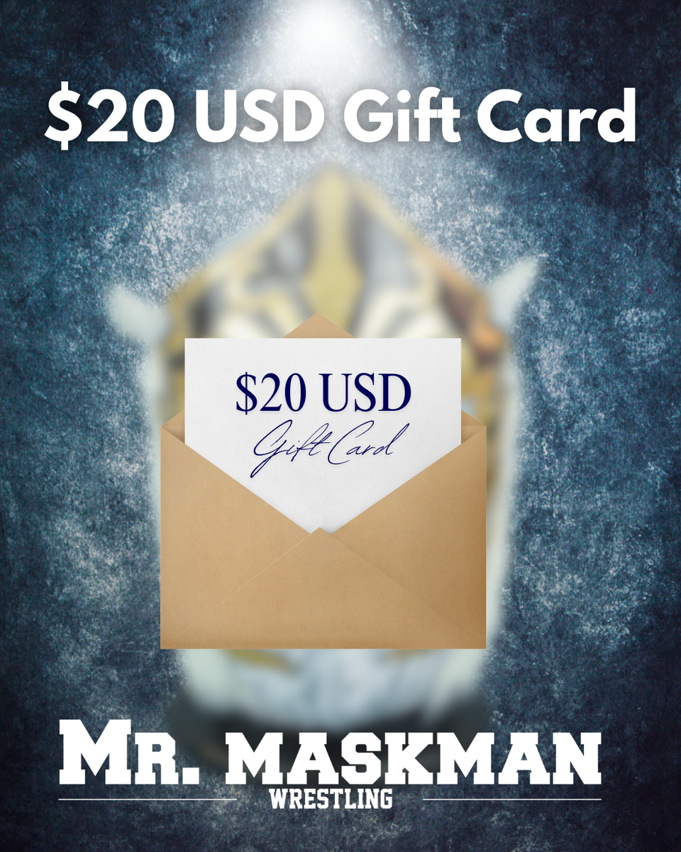 Mr Maskman Gift Card 20 – Mr. MaskMan