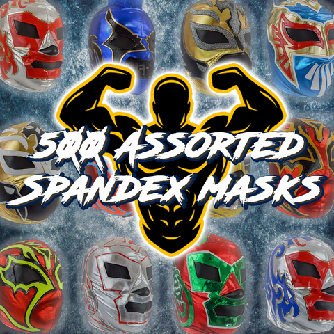 500 Spandex Masks Assorted Pack