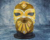 Caristico Golden Semipro Wrestling Luchador Mask