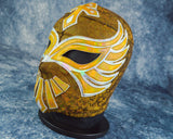 Caristico Golden Semipro Wrestling Luchador Mask