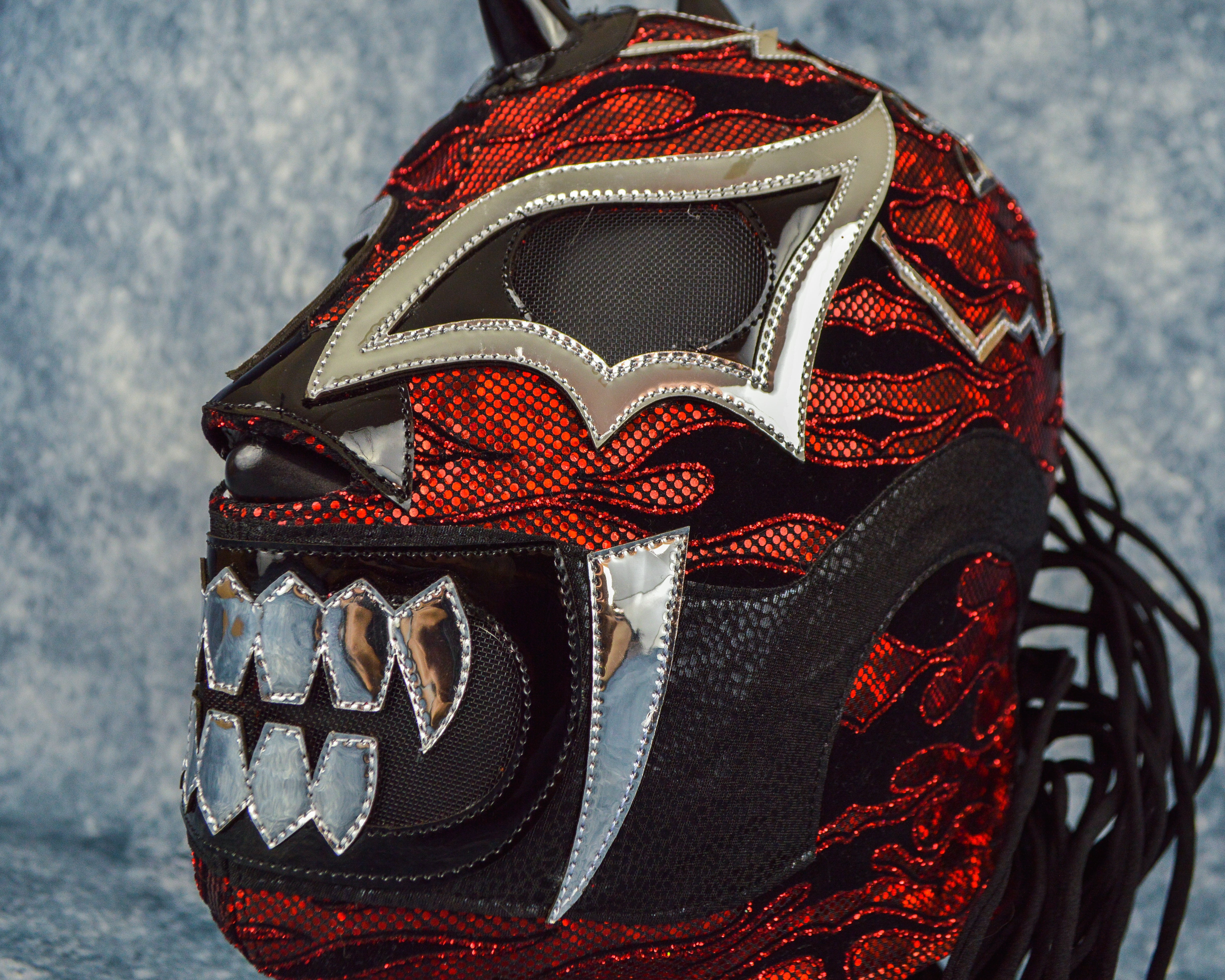 Mexican Wrestling Mask Mephisto AAA UNDERGROUND Mexico fight toy costume
