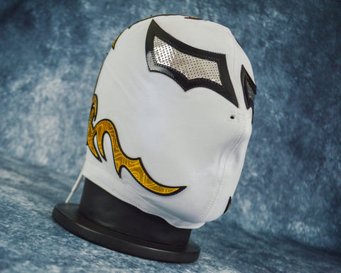 White Ninja Pro Grade Wrestling Luchador Mask