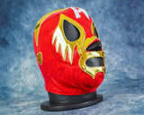 Mil Masks Red Fortune Lighting Semipro Wrestling Luchador Mask