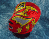 La Sombra Red Thunder Semipro Wrestling Mask Luchador Mask Mexican Wrestler