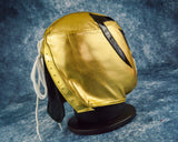 El Mascarita Golden Semipro Wrestling Luchador Mask
