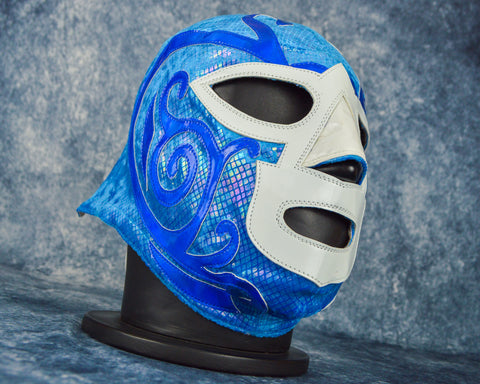 Ciclon Ramirez Clear Sea Edition Pro Grade Wrestling Luchador Mask