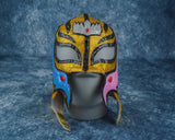 Rey Golden Pro Grade Wrestling Luchador Mask
