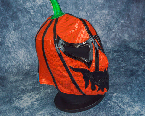 Pumpkin Semipro Wrestling Luchador Mask