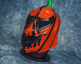 Pumpkin Semipro Wrestling Luchador Mask