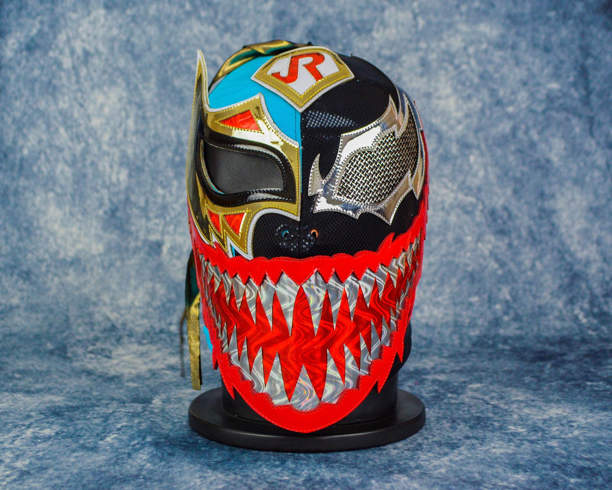 スポーツ選手 CMLL/VOLADOR JR.Half Venom Semi-Pro Mask Volador Jr Venom #VoladorJr #venom #TripleA #luchalibremask