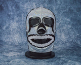 Hermano Muerte white Semipro Wrestling Luchador Mask