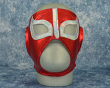 Lady Red Spandex Luchador Mask