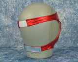 Lady Red Spandex Luchador Mask