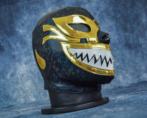 Mil Masks Shark Warrior Semipro Wrestling Luchador Mask