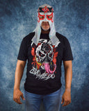 Pentagono Masks Lucha Libre T shirt Short Sleeve Round Neck