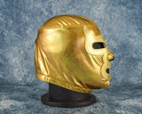 Gold Demon Spandex Luchador Mask