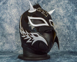 Rey Black/White Pro Grade Wrestling Luchador Mask