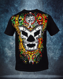 Wagner Lucha Libre T shirt Short Sleeve Round Neck