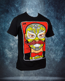 El Guapo Masks Lucha Libre T shirt Short Sleeve Round Neck