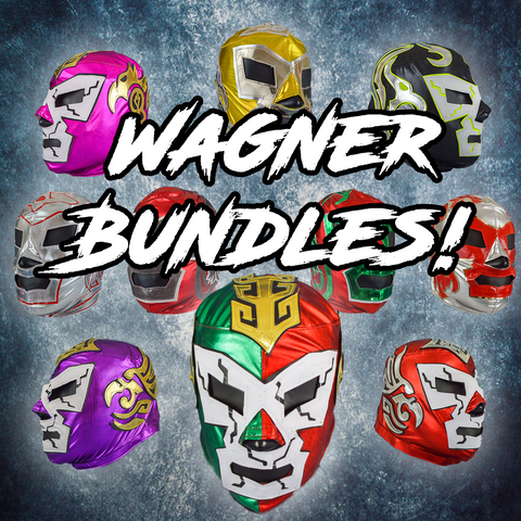 10 Wagner Spandex Masks Assorted Pack