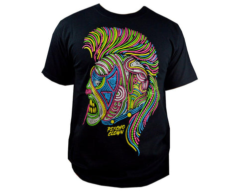 Psycho Lucha Libre T shirt Short Sleeve Round Neck - Mr. MaskMan - Wrestling Mask - Lucha Libre Mask - Luchador Mask