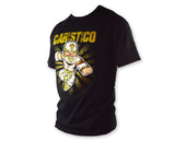 Caristico Lucha Libre T shirt Short Sleeve Round Neck - Mr. MaskMan - Wrestling Mask - Luchador Mask - Mexican Wrestler