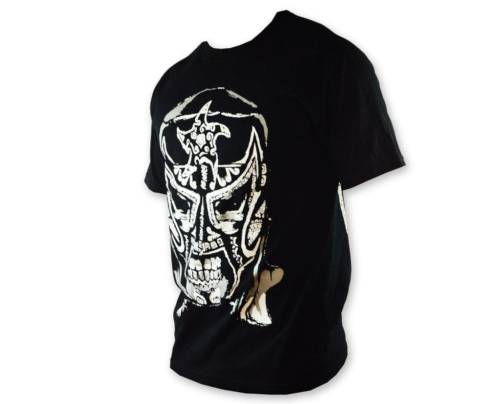 A197 Pentagono Lucha Libre T shirt Short Sleeve Round Neck - Mr. MaskMan - Wrestling Mask - Luchador Mask - Mexican Wrestler
