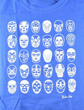 WOMAN MASCARAS Lucha Libre T shirt Short Sleeve Round Neck - Mr. MaskMan - Wrestling Mask - Lucha Libre Mask - Luchador Mask - Mexican Wrestler