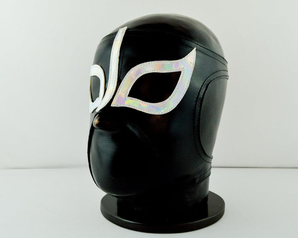 Lady Black Adult Lycra Spandex Mexican Wrestling Lucha Libre Mask Luchador Halloween Costume - Mr. MaskMan - Wrestling Mask - Luchador Mask - Mexican Wrestler