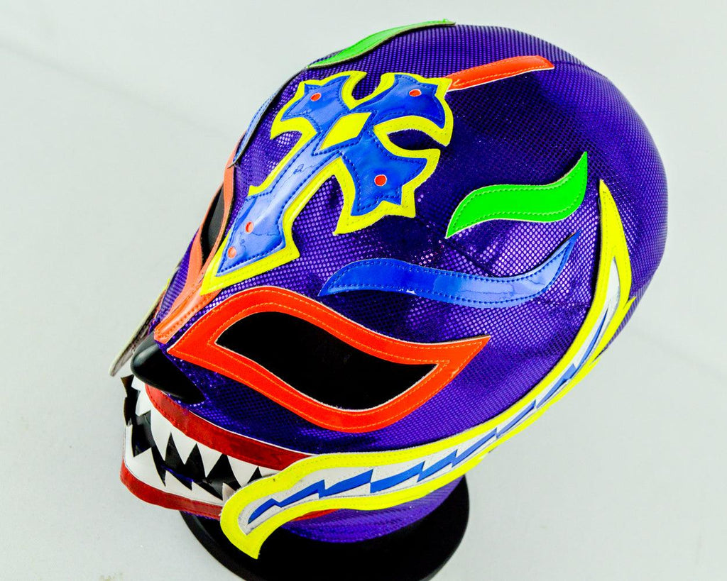Day of the dead Rey Lycra Mexican Wrestling Lucha Libre Mask Luchador Halloween - Mr. MaskMan