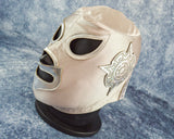 Silver Pro Grade Wrestling Luchador Mask