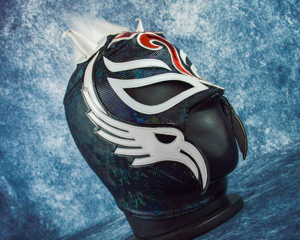 Rey Horns R2 Semipro Wrestling Mask Luchador Mask Lucha libre Costume - Mr. MaskMan - Wrestling Mask - Lucha Libre Mask - Luchador Mask