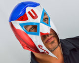 USA Qatar Spandex Luchador Mask