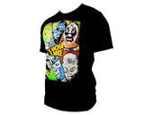 A210 Lucha Libre T shirt Short Sleeve Round Neck - Mr. MaskMan - Wrestling Mask - Luchador Mask - Mexican Wrestler