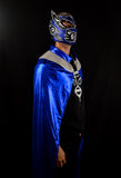 CAPE ADULT BLUE MEXICAN WRESTLING LUCHA LIBRE LUCHADOR HALLOWEEN COSTUME - Mr. MaskMan - Wrestling Mask - Luchador Mask - Mexican Wrestler