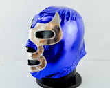 Pack Santo/Blue Spandex Luchador Mask