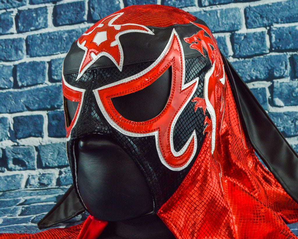 Pentagono P4 Pro Grade Wrestler Level Wrestling Luchador Mask Halloween - Mr. MaskMan - Wrestling Mask - Lucha Libre Mask - Luchador Mask