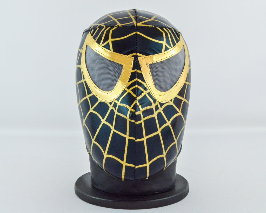 Spider Adult Lycra Spandex Mexican Wrestling Lucha Libre Mask Luchador Halloween Costume - Mr. MaskMan - Wrestling Mask - Lucha Libre Mask - Luchador Mask