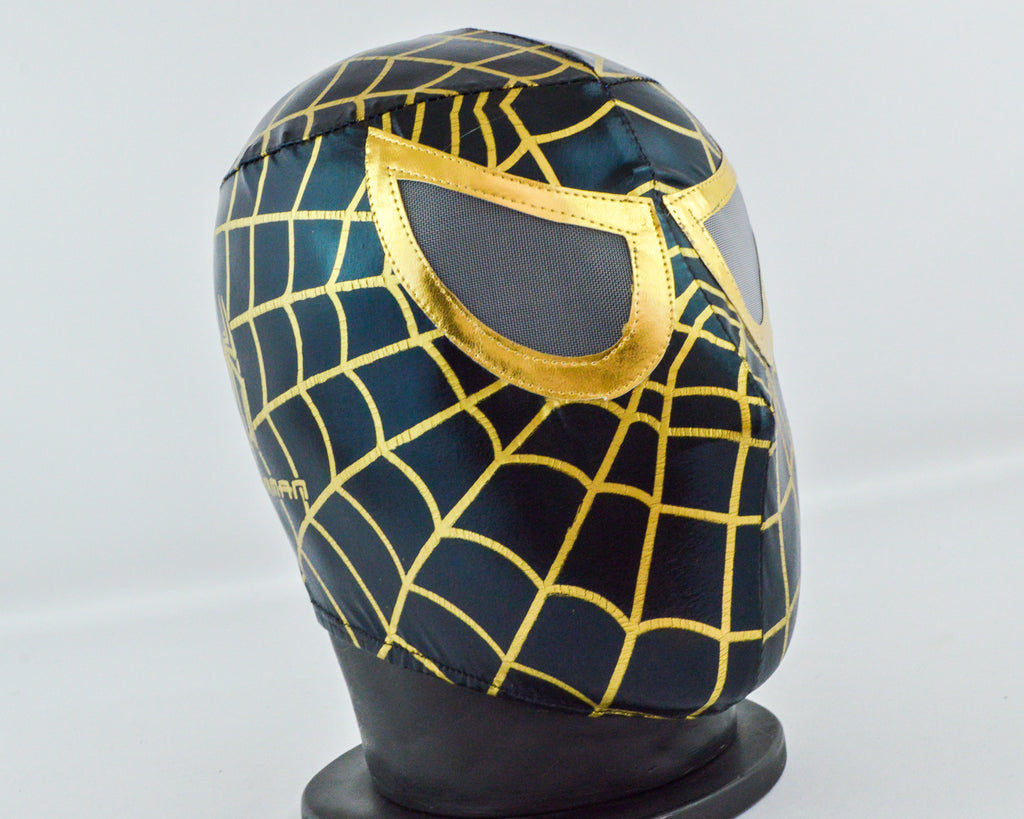 Spider Adult Lycra Spandex Mexican Wrestling Lucha Libre Mask Luchador Halloween Costume - Mr. MaskMan - Wrestling Mask - Lucha Libre Mask - Luchador Mask