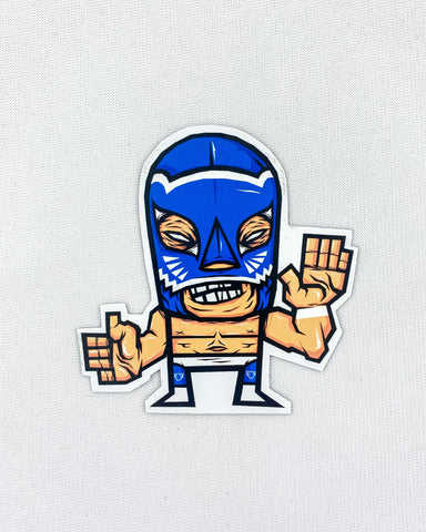 Blue Panther Magnet Luchador Mask Lucha Libre Halloween