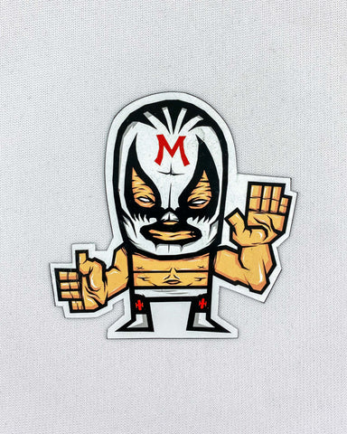 Mil Masks Magnet Wrestling Mask Luchador Mask Mexican Wrestler