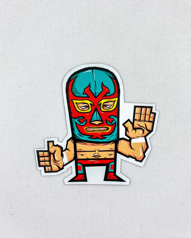 Dos Caras Magnet Luchador Mask Lucha Libre Halloween